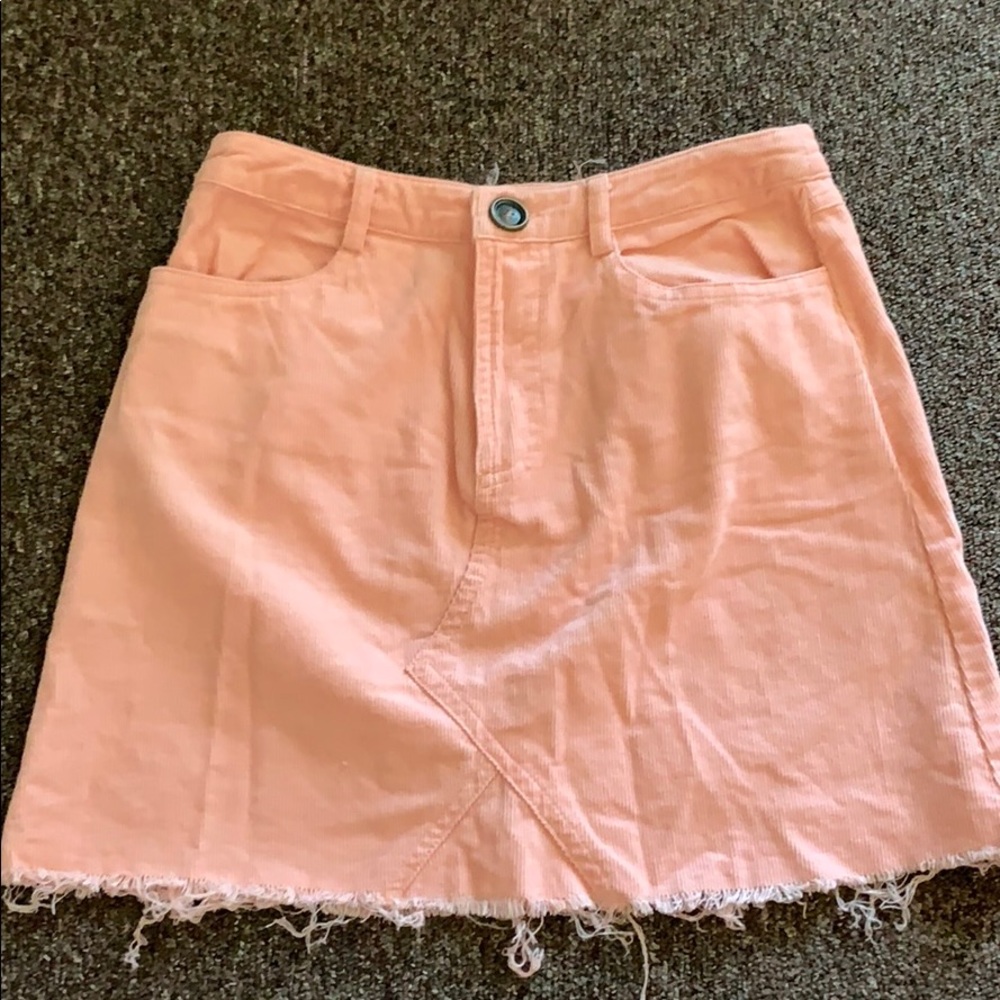 Pink skirt